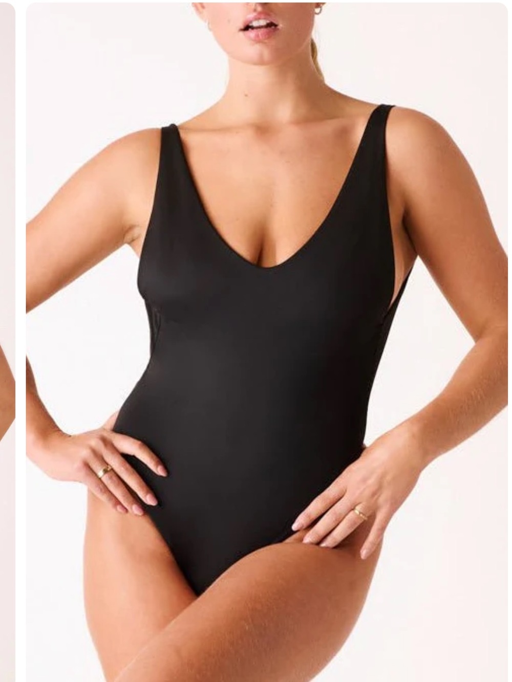 NWT Londre The Minimalist One Piece Bathing Suit Size M